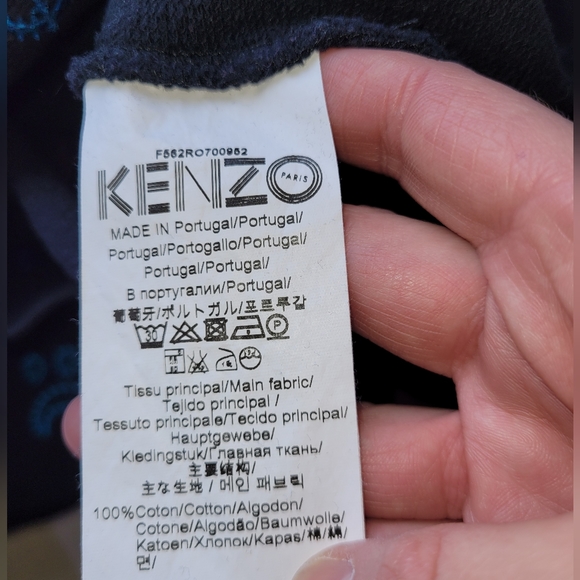 Kenzo Symbols Sweatshirt Dress, VGUC, Size M - Picture 6 of 6